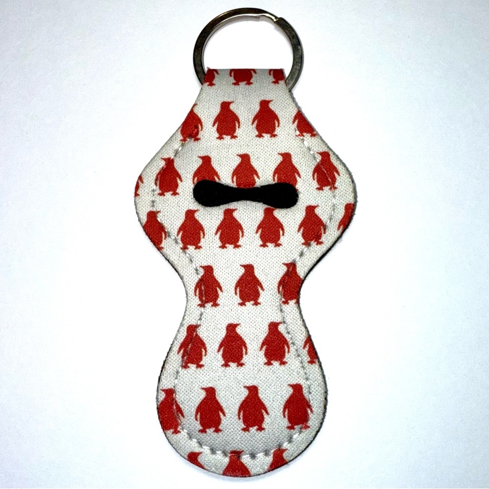 NWOT-Colorful Lip Balm Holder Keychains (5) - Picture 4 of 7
